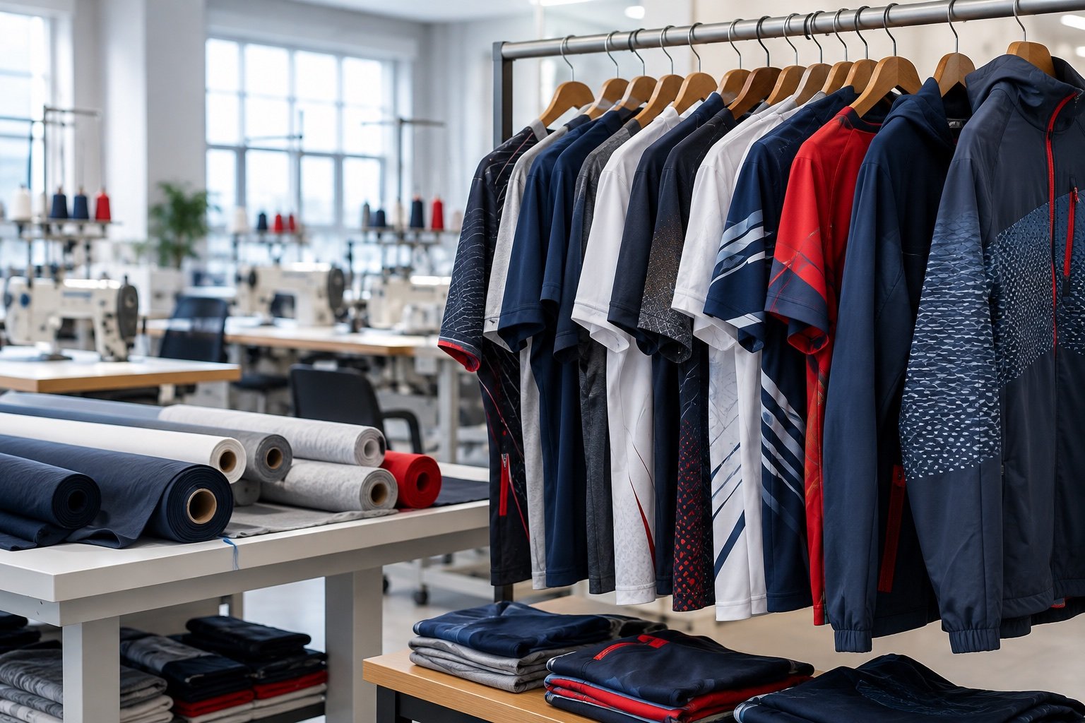 Illustrative apparel development workspace