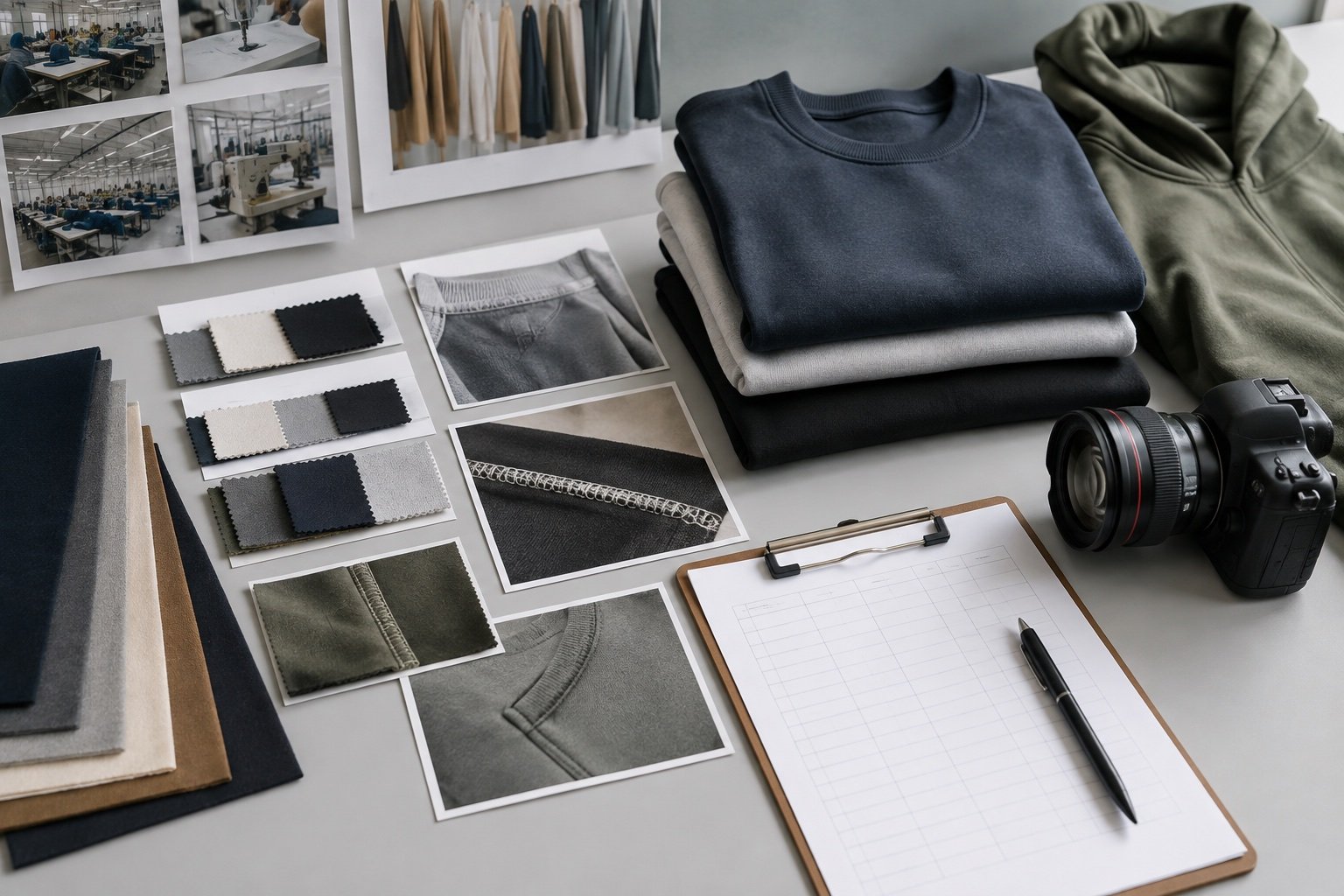 Illustrative apparel supplier evidence review